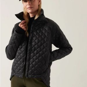 Whisper Featherless Jacket black small